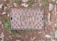 Cover, South Devon Water Board Meter NEWTON ABBOT